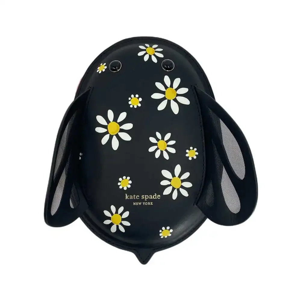 Kate Spade Black Yellow Daisy Buzz Bee Crossbody Bag | Mini Size